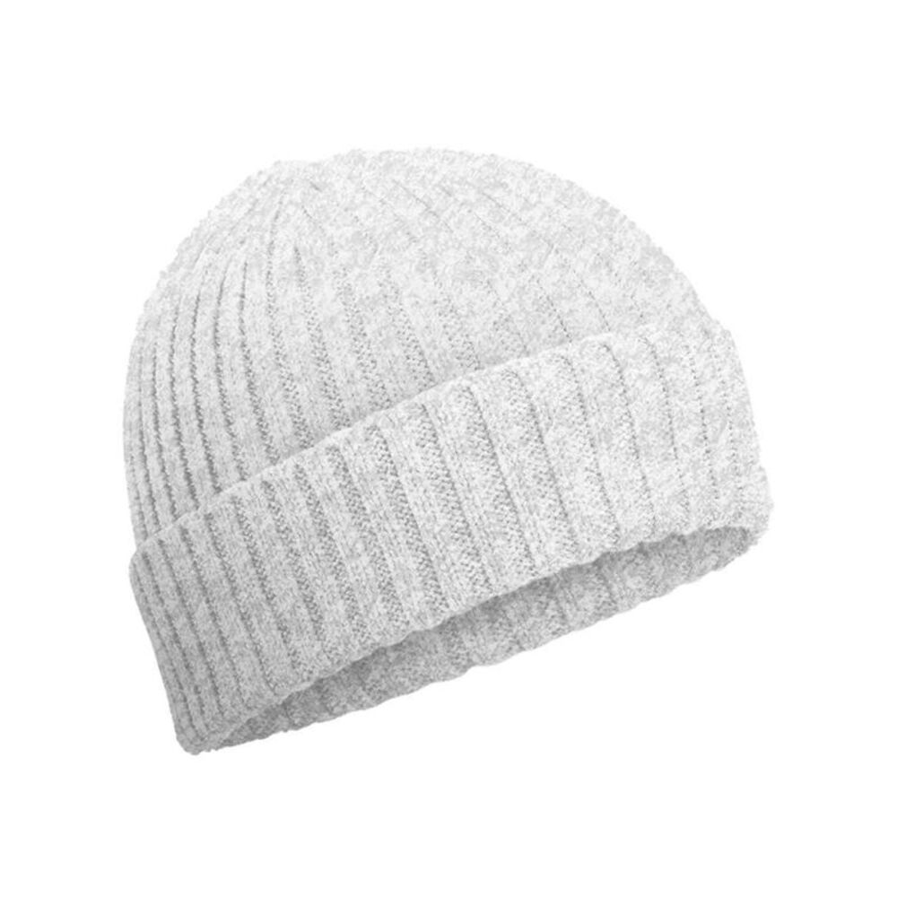 Beechfield Childrens/Kids Natural Cotton Beanie / Cloud Grey